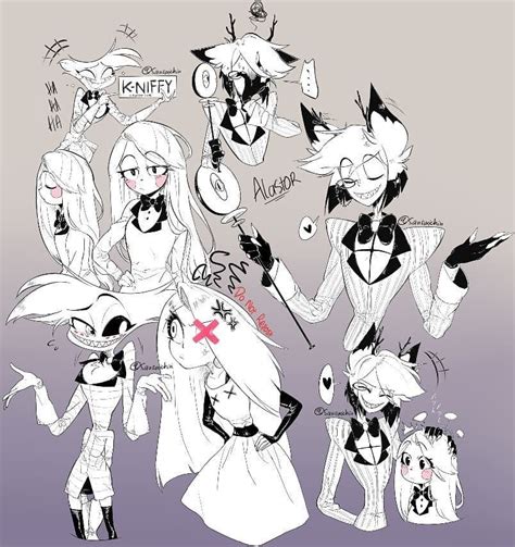 “hazbin Hotel — Hotel Art Drawing Reference Poses Anime