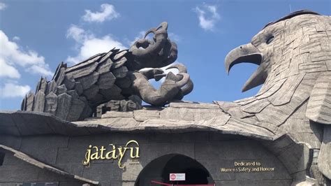 Jatayu Sculpture At Kerala Youtube