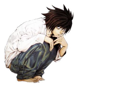 Mello is portrayed as a puppet and also by mio yūki. How to act/become like L from death note | Anime Amino