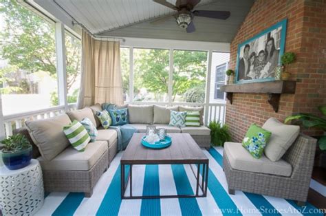 Just click on an image to go right to the product! Lowe's Screen Porch & Deck Makeover Reveal