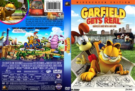 Garfield Gets Real Movie DVD Custom Covers GarfieldGetsReal Z