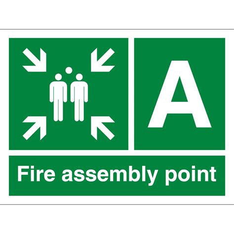 Fire Assembly Point A Signs From Key Signs Uk