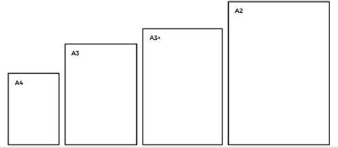 The A Paper System Paper Size Table And Information Image Science