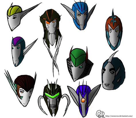 Tf All My Current Transformers Characters By Zeenovos On Deviantart