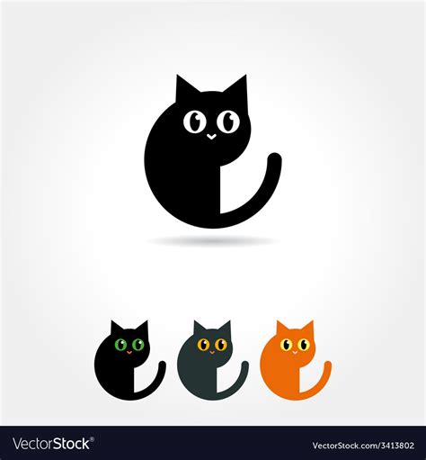 Cat Icon Vector 47978 Free Icons Library