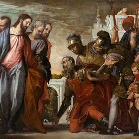 Christ And The Centurion From Ringling Museums Paolo Veronese A