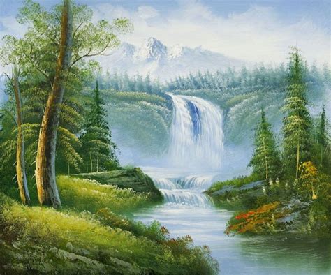 1100us Decorative Art Oil Paint Painting By Hand Landscape Wall