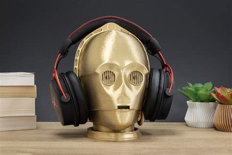 Star Wars Inspired 3d Printed Headphone Stands Are The Perfect