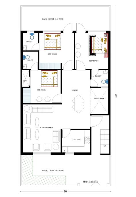 30x60 House Plans For Your Dream House House Plans Indian House