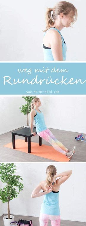 Mit einer guten körperhaltung beeinflusst du nicht nur positiv deine rückengesundheit, sondern auch dein. 17 Übungen gegen Rundrücken - effektives Hyperkyphose ...