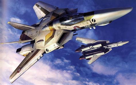 Jet Fighter Military Aircraft Military Airplane Macross Wallpapers