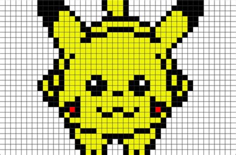 Pikachu Pixel Art - BRIK