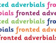 An adverbial phrase is a group of words performing the task of an adverb. Fronted adverbials explained for parents | Fronted ...
