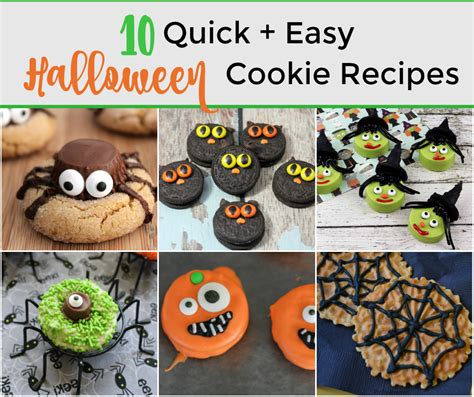 10 Quick Easy Halloween Cookie Recipes Afropolitan Mom