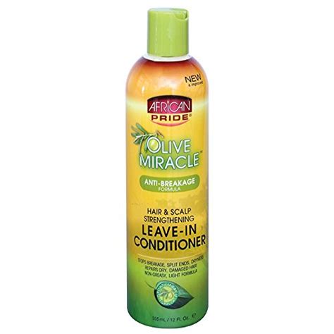 Don't focus too much on volumizing. Amazon.com : African Pride Shea Butter Miracle Leave-in ...