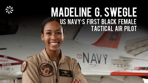 Us Navys First Black Female Tactical Air Pilot Youtube