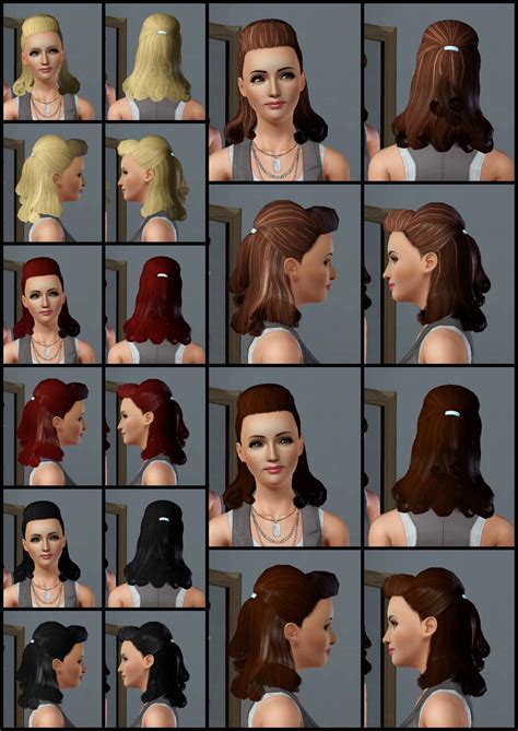 The Sims 3 Store Hair Showroom Pin Up Pretty