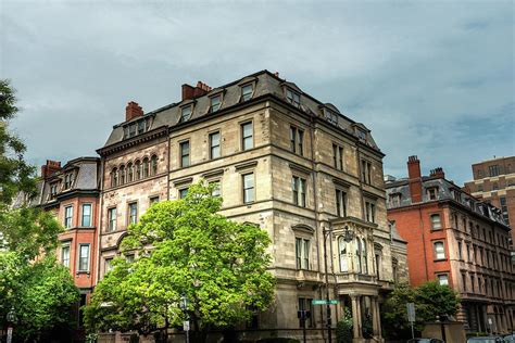 Old Historic Buildings In Downtown Boston Photograph By Rod Gimenez