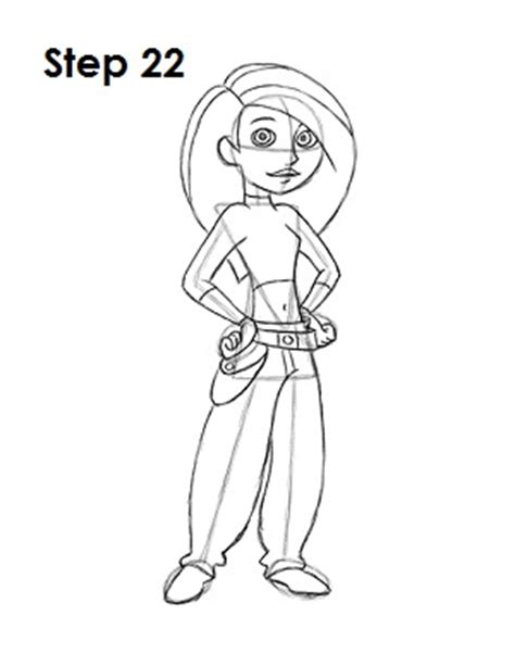 How To Draw Kim Possible