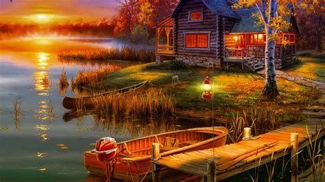 Peaceful Country Evening Wallpapers - Wallpaper Cave