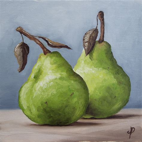 Jane Palmer Fine Art Pair Of Pears