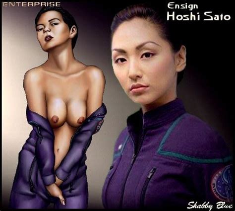 Post 58897 Enterprise Hoshi Sato Linda Park Shabby Blue Star Trek