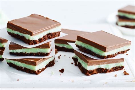 Choc Peppermint Slice Recipe Au