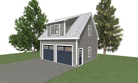 Garage Plans 24 X 24 2 Car Garage Plans 10 Wall Etsy