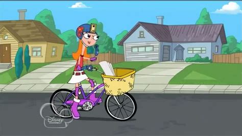 Phineas And Ferb Candace On Her Bike Seriously Whats Not To Love