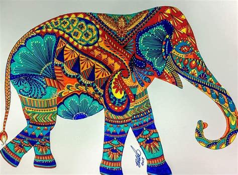 Pin By Irma Arambula On Sangit Elephant Artwork Elephant Painting