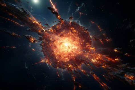 Premium Ai Image Timelapse Of A Supernova Explosion