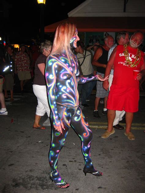 Key West Fantasy Fest Body Painting ♥fantasy Fest Key Wests Crazy Street Festival Free Download N