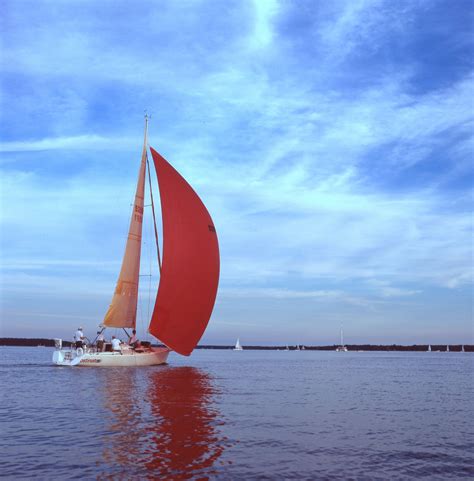 Someday May I Have A Sailboat With Red Sails Sailing Sailboat