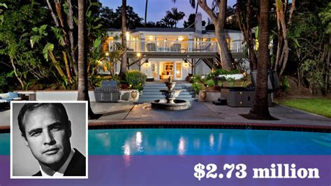 Marlon Brandos Onetime Home In Hollywood Hills Sells For 273 Million