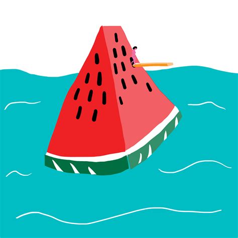 Holidays #gif #holidays #watermelon #august | Gif divertenti, Buone