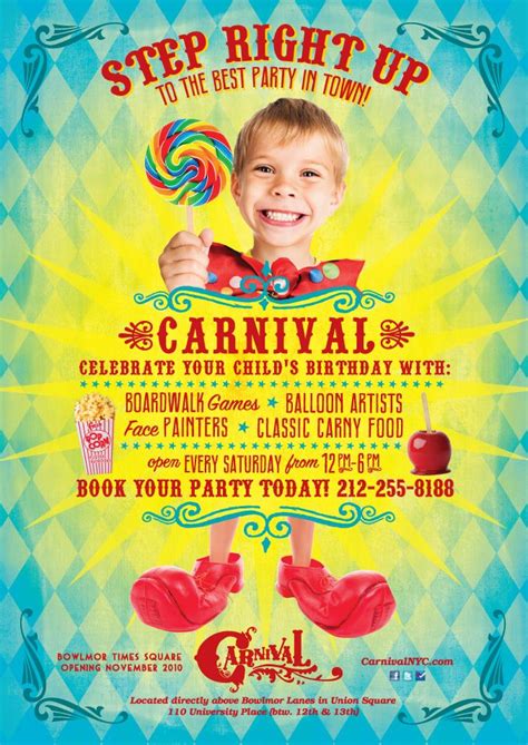 Carnival Kids Print Advertisement Carnival Games For Kids Carnie