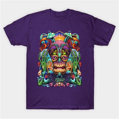 Psychedelic Tiki Creature Trippy T Shirt Teepublic