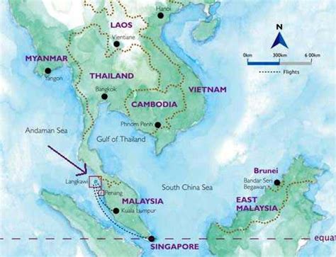 Map Of Malaysia Langkawi Maps Of The World