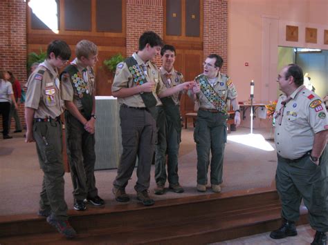 Five Scouts From Troop 883 Earn Ad Altare Dei Religious Emblem Bsa