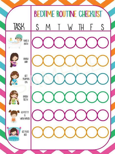 Pin By 연경 정 On 이름표 In 2020 Kids Routine Chart Morning Routine