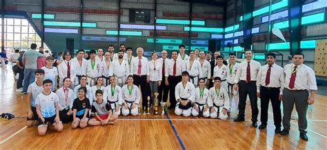 el equipo representativo de la facultad participó del torneo nacional de karate de la asociación