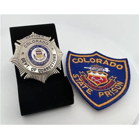 Colorado Department Of Corrections Police Badge