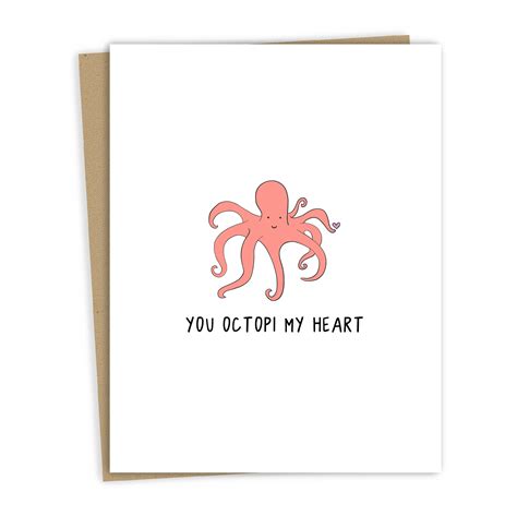 You Octopi My Heart Card