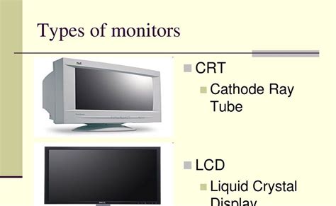 Computer Monitor Display Types What Are Some Types Of Monitors Quora