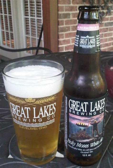 Jims Beer Blog Great Lakes Holy Moses White Ale