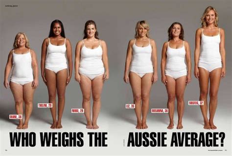 The Average Australian Woman The Natural Way