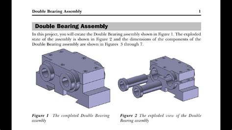 Double Bearing Assembly Youtube