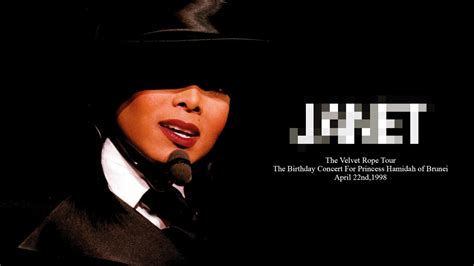 Audio Concert Janet Jackson The Velvet Rope Tour Live In Brunei Youtube