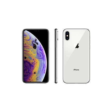 Iphone Xs Apple 64gb Prateado Tela 58 Câmera 12mp Ios Submarino