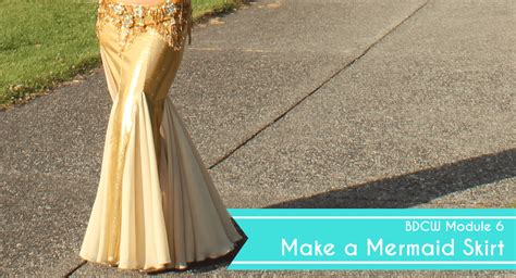 How To Make 3 Styles Of Mermaid Skirts Out Of 1 Set Of Patterns